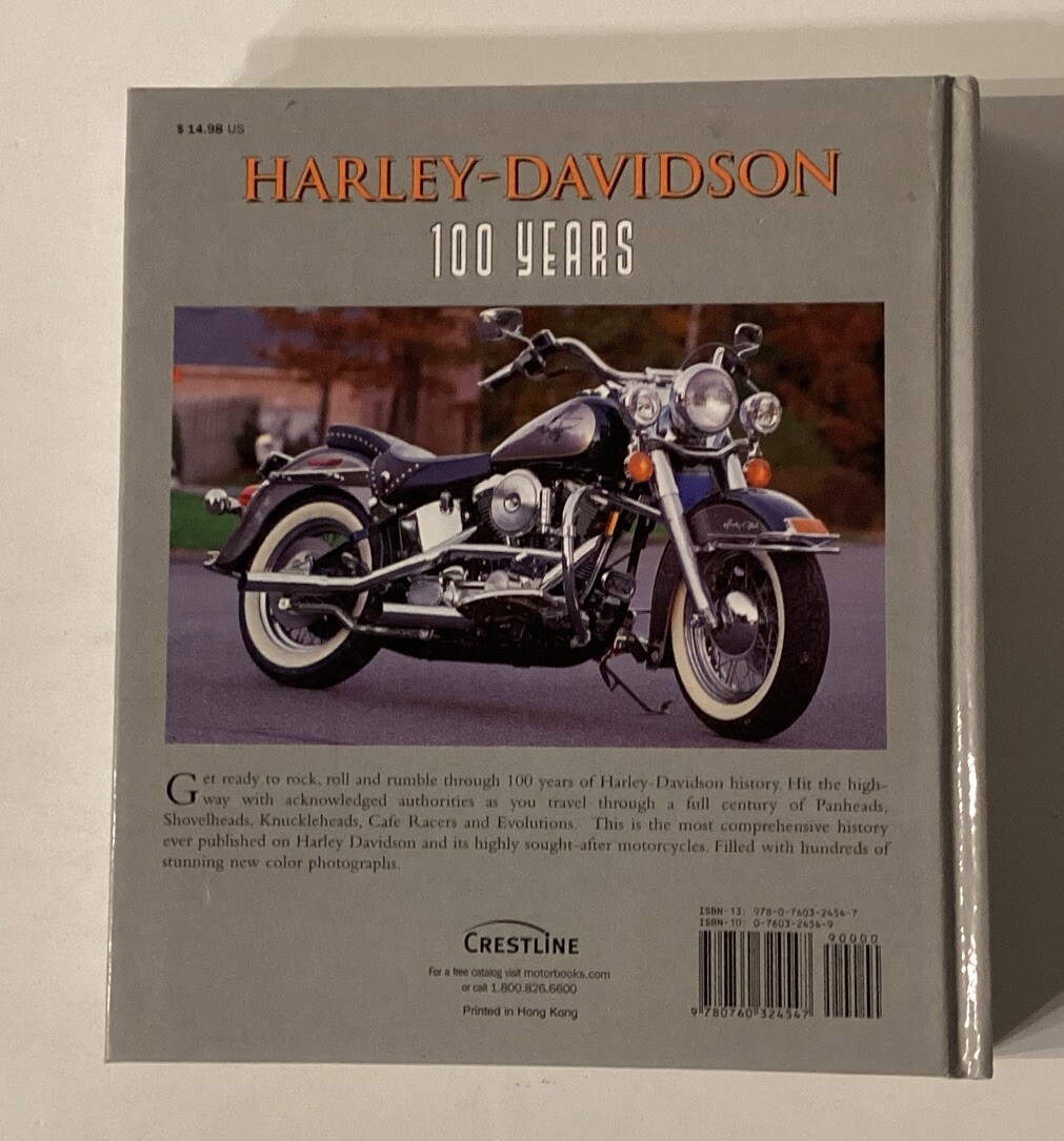 洋書 100 YEARS HARLEY-DAVIDSON harley davidson 100 years book motorcycle USA history | eBay