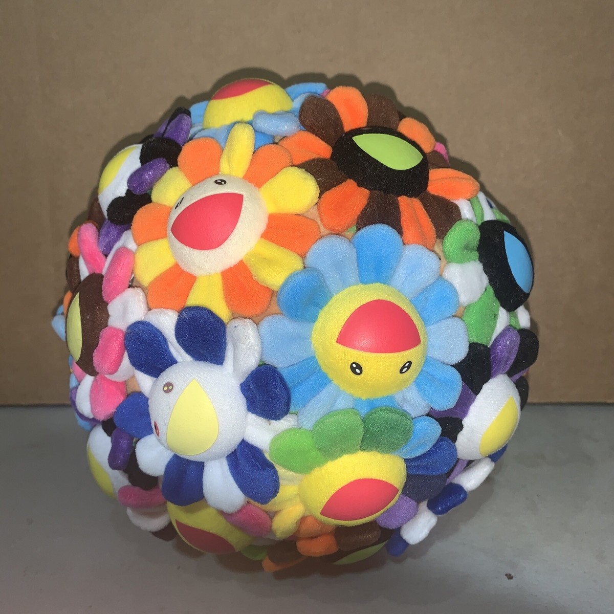 Takashi Murakami Flower Ball Plush Collector's Art Basel[KAIKAI