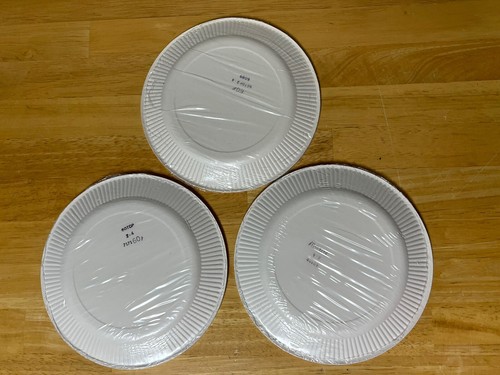 SEALED Vtg Hallmark THANKSGIVING Pilgrim Prayer Pumpkin Paper Plates Lot of 18 - Picture 8 of 23
