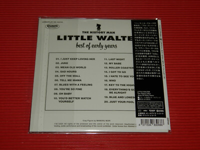 4BT LITTLE WALTER The History Man Best Of Early Years JAPAN MINI