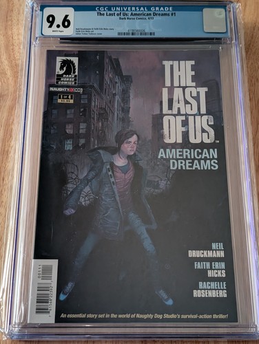 The Last of Us American Dreams #1 CGC 9.6, First Print, 1st Appearance, NM+