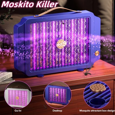 2000V Moskito Killer Insektenvernichter Elektrisch LED Insektenlampe Mückenfalle