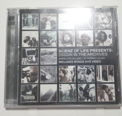 SCIENZ OF LIFE Diggin In The Archives CD & DVD '04 Hiphop RPV0262 NM