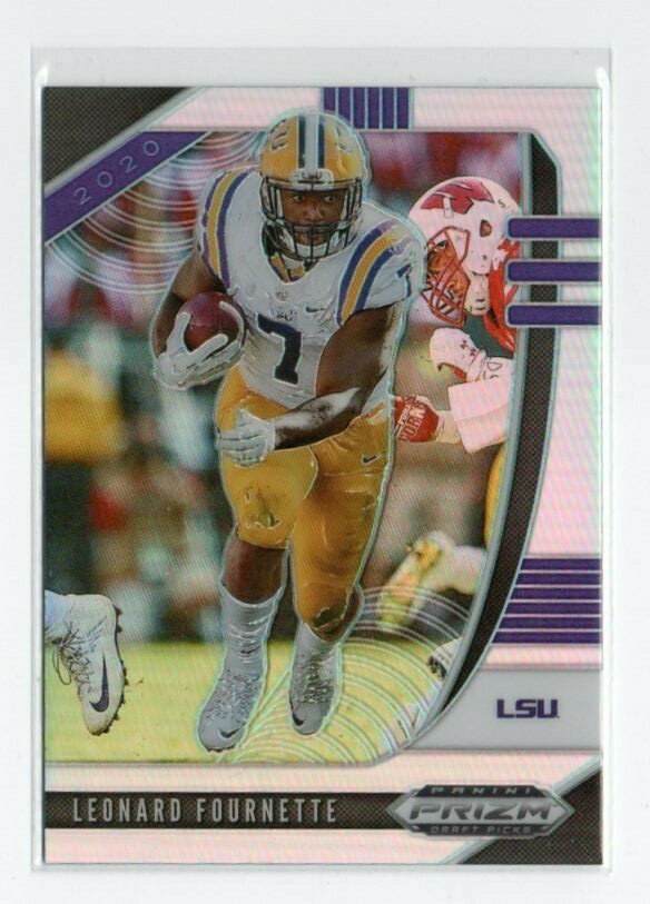 LEONARD FOURNETTE 2020 Panini Prizm Draft Picks SILVER PRIZM #64 Buccaneers 