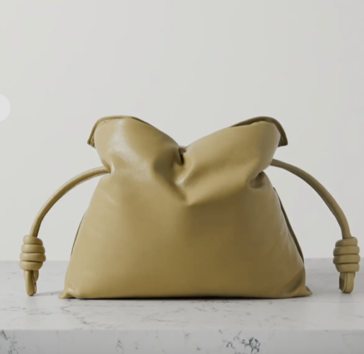 LOEWE PASEO SMALL BAG CLAY GREEN 未使用 Loewe Shiny Nappa Calfskin Small Paseo Bag Clay Green 1581136