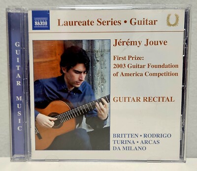 Jeremy Jouve: Guitar Recital (CD, 2004) Classical 