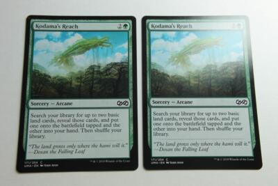 MTG Kodama's Reach x2- -Ultimate Masters-Lightly Played