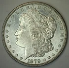 1879-S $1 Reverse of 1878 Morgan Silver Dollar Coin A.U.