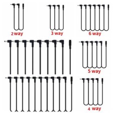 Daisy Chain Cable 1 to 2 3 5 6 8 10 Ways Guitar Effect Pedal Accessory 9V DC