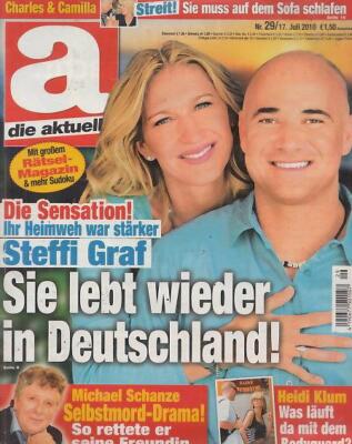 Die Aktuelle David Hasselhoff,Steffi Graf und Andre Agassi,Sara Nuru