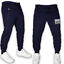 miniatura 9  - Pantaloni Tuta da Uomo Cotone Sportivi basic Sport Lavoro Palestra Fitness moda