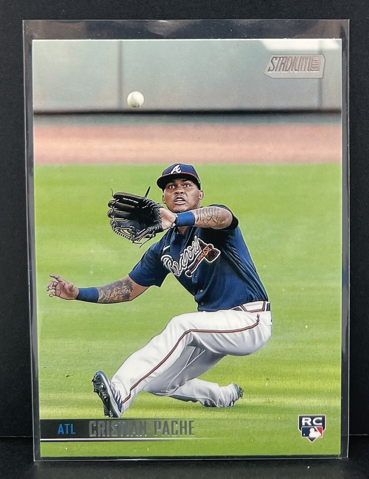 2021 Topps Stadium Club Cristian Pache RC #245 Atlanta Braves
