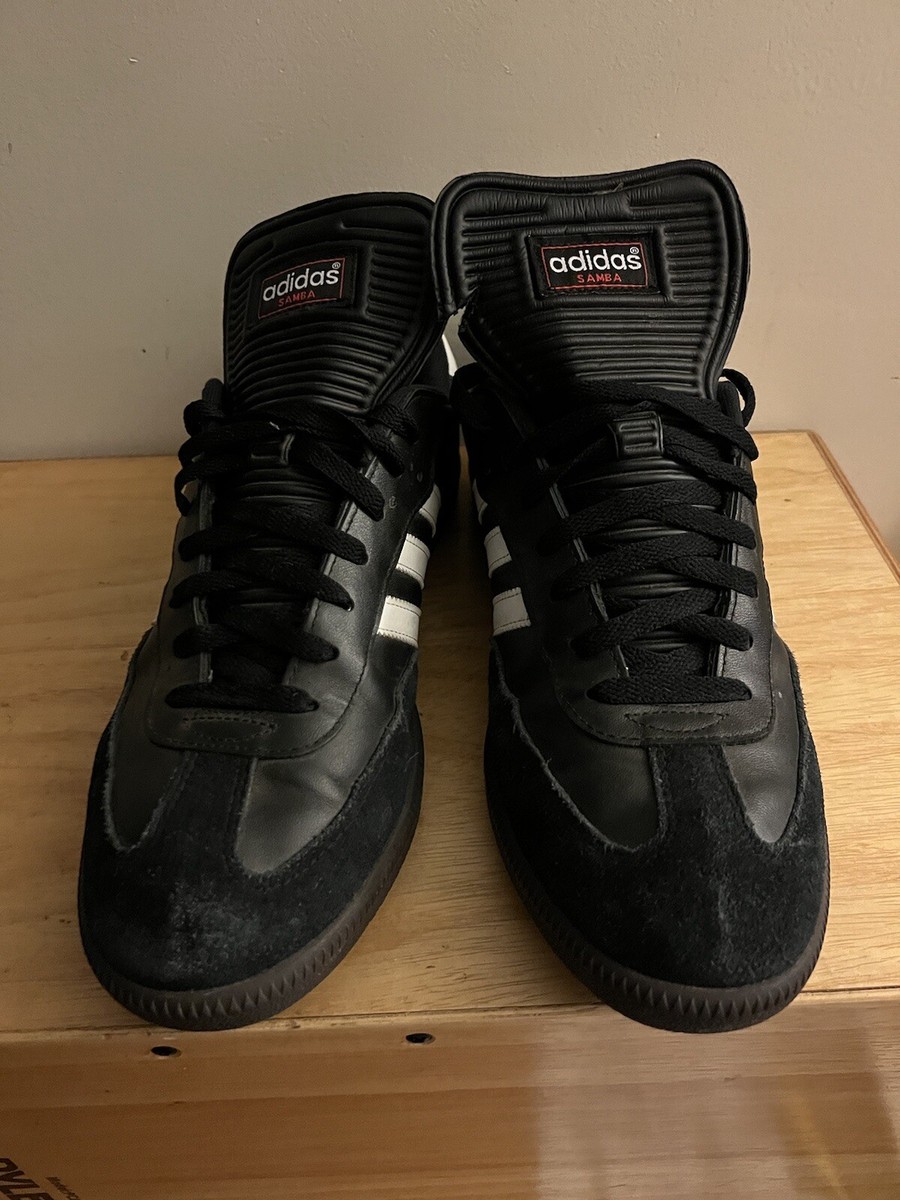 RARE🔥 Sz 12 - adidas Samba Classic OG 2020 Black White Gum Men's