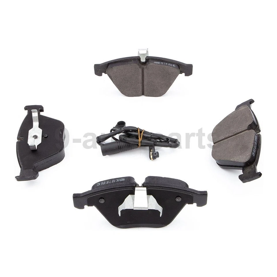 Rotores de disco delanteros + pastillas de freno de cerámica para BMW 550i 2006 2007 2008 2009 2010 Foto 2 de 4