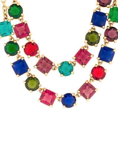 Kate Spade Kristall Kaleidoskop Halskette Neu mit Etikett kultiger Klassiker **+ - Bild 7 von 7