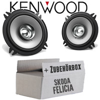 Kenwood Lautsprecher FüR Skoda Felicia Front 13Cm Koax Auto Boxen KFZ Einbauset
