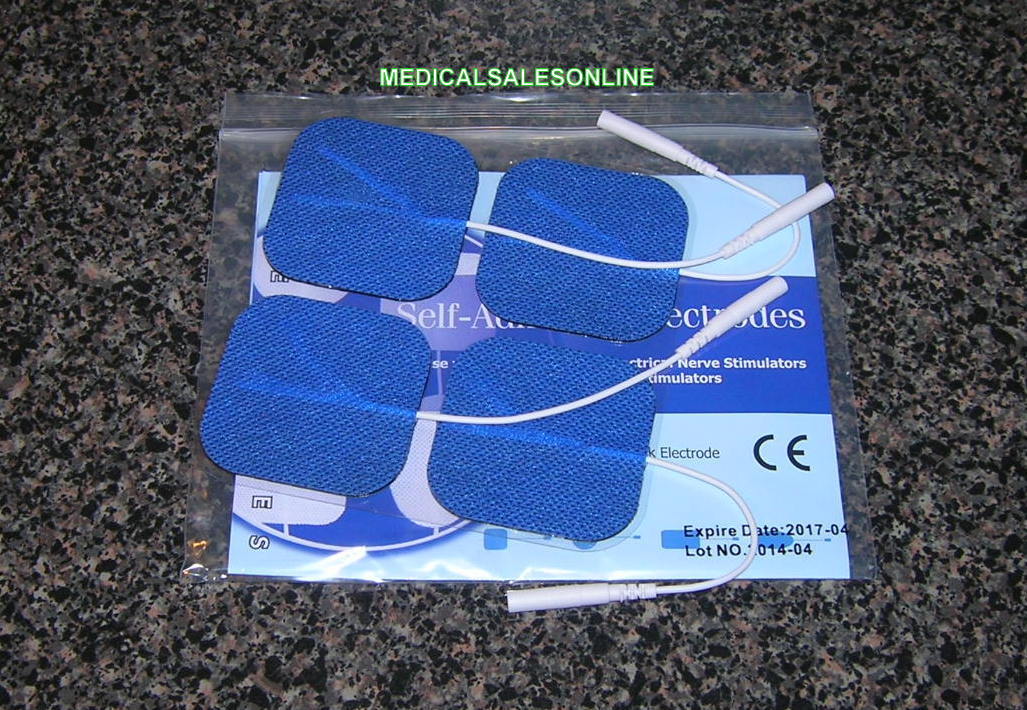 Elettrodi Autoadesivi Per Massaggiatore Cuscinetti Elettrodi Di Ricambio Per Massaggiatore TENS - Riutilizzabili E Autoadesivi Pad Allenamento - Foto 11
