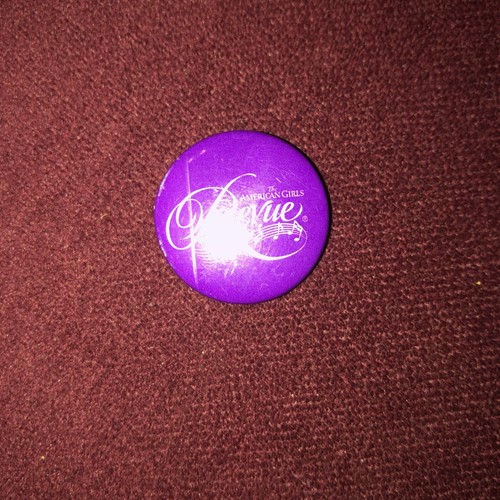 American Girl’s Purple & White Revue Pin