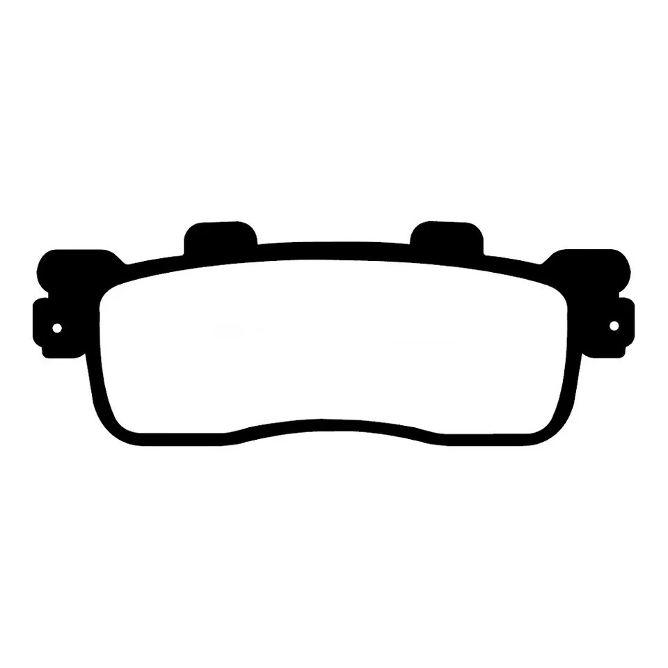 Pastillas de freno de disco traseras EBC para KYMCO DOWNTOWN / SUPER DINK 300 (2009 a 2015) Foto 4 de 4