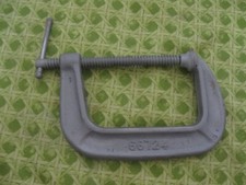 VINTAGE CRAFTSMAN 4" C CLAMP 66724 MADE in USA 100mm