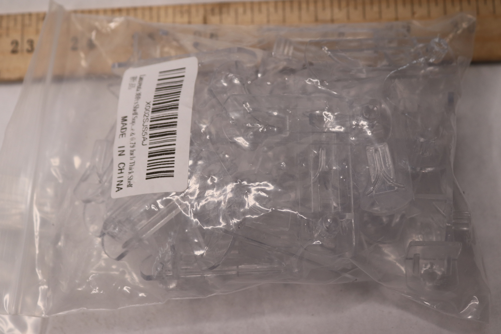 30-Pack Lanzeuta Clear Locking Shelf Support Pegs for Cabinets-image