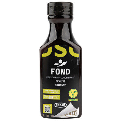 OSCAR - Fond Konzentrat Gemüse 200 ml - Flüssiger Gemüsefond für Saucen, Suppen