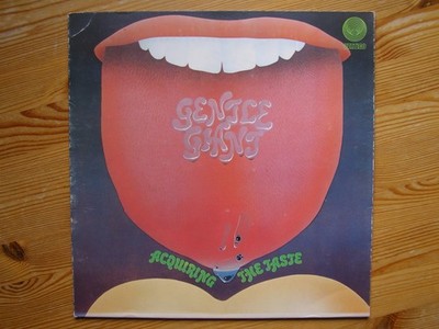 GENTLE GIANT---ACQUIRING THE TASTE---VERTIGO SWIRL  D. ORIG.-1972