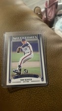2025 Panini Donruss Tom Seaver Milestones #4 NY Mets Card