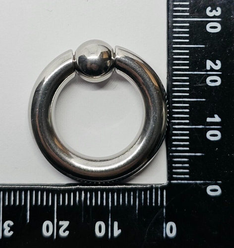 Anillo Easy Fit Heavy de 26 mm Anillo CBR 4 g (5 mm) Cierre de bola de 8 mm... - Imagen 11 de 24