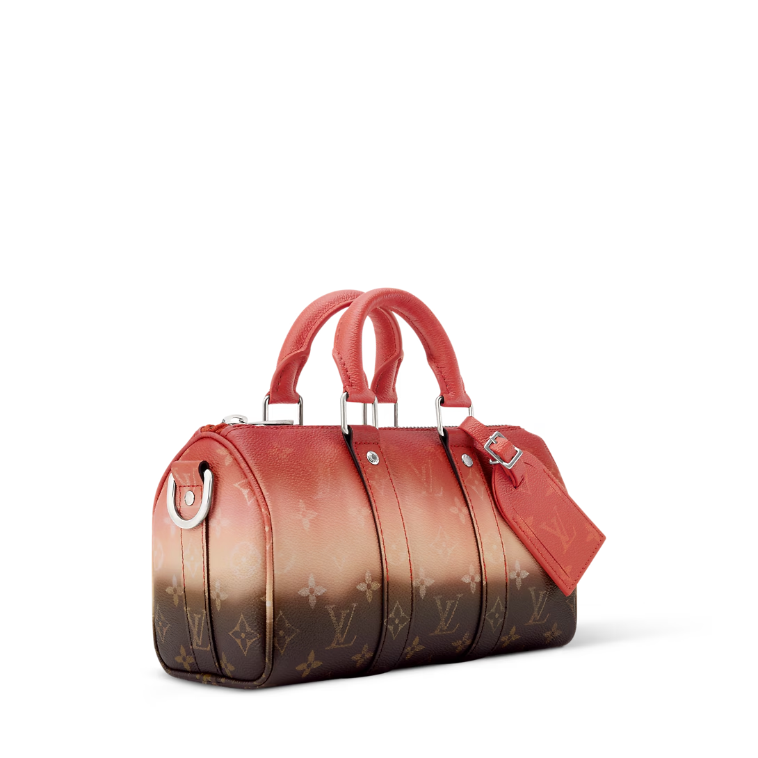 NEW Louis Vuitton Monogram Keepall Bandouliere 25 Boston Bag