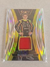 2025 Panini Select - Selective Swatches Brandon Jones #SS-24 Flash Prizm (MEM)