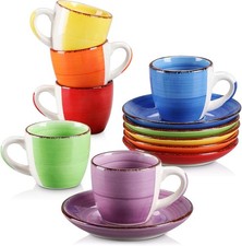 Espressotassen Steingut vancasso BONITA 12-teiliges Set 80ml
