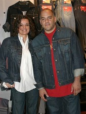 Diane Padoven Levi's Brand VP Retail Operations and DJ Mark Levent- Old Photo 3