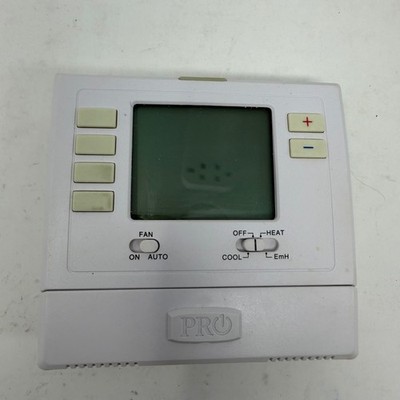 Pro1 IAQ T721 Digital Non-Programmable Thermostat White Heat Pump Single Stage