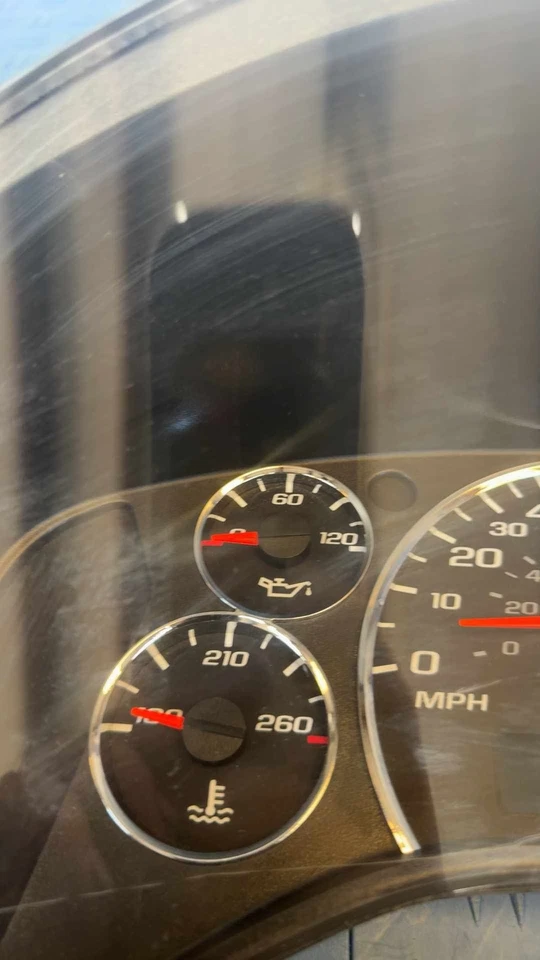 08 09 雪佛兰 EXPRESS 3500 速度表(集群)美国柴油油 # 25998313 — 第 2/4 张图片