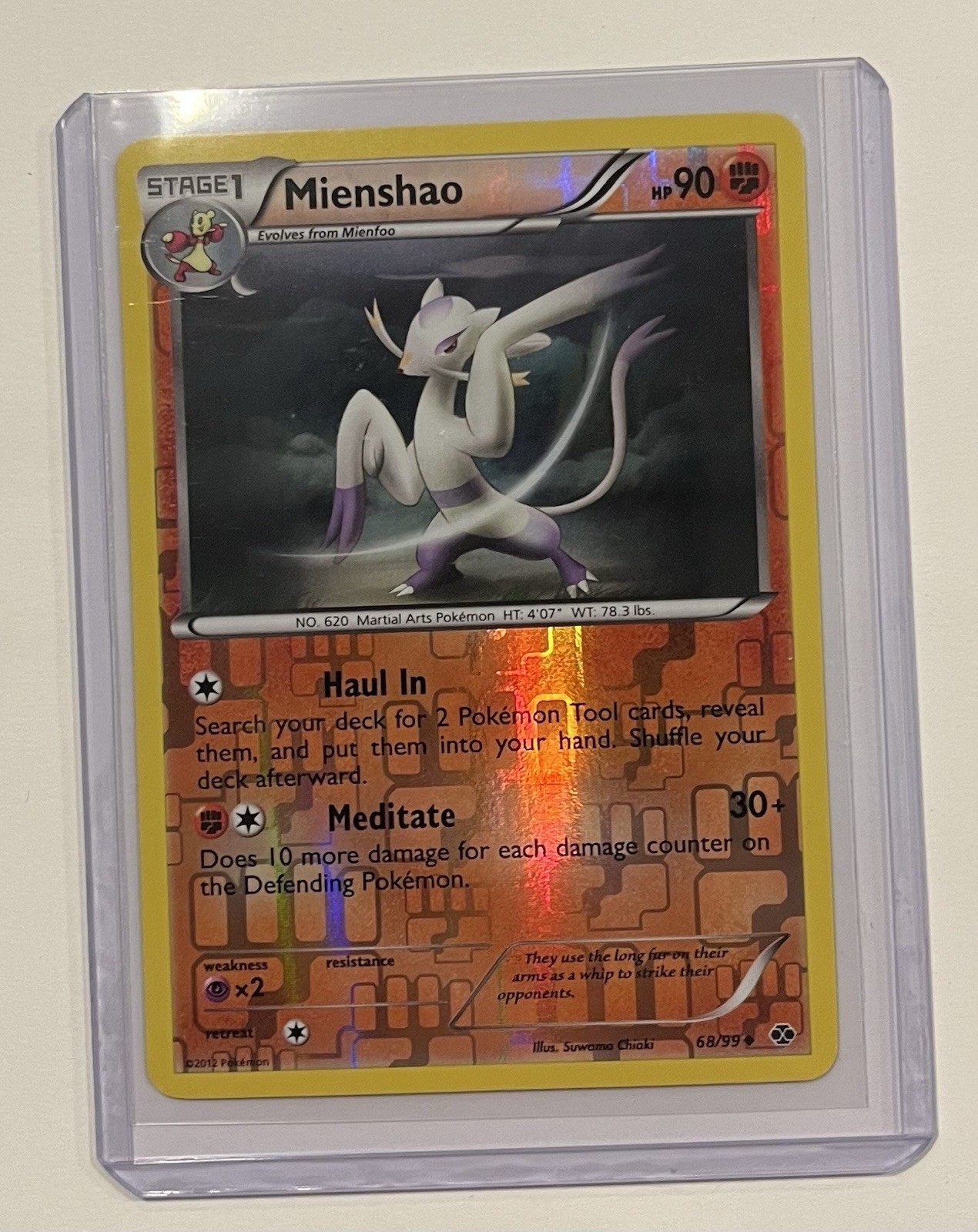 Mienshao 68/99 Next Destinies Reverse Holo