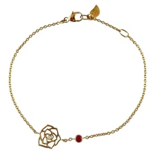 PIAGET Bracelet K18 Pink Gold Pink sapphire diamond Rose possession used