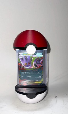 Pokemon Pokeball TCG Card Display Case with LED