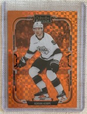 2025-26 O-Pee-Chee Platinum Orange Checkers /25 Adrian Kempe Los Angeles Kings
