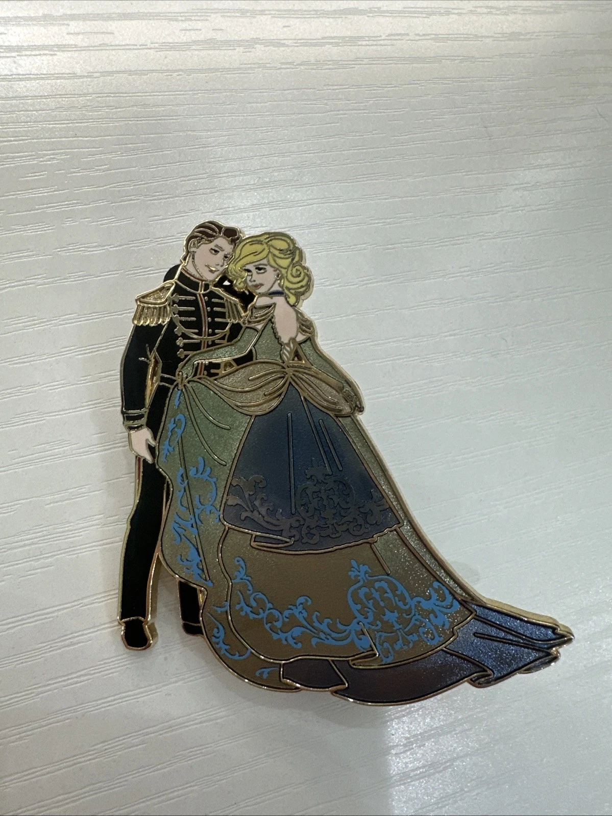 Disney Cinderella And Prince Charming Fairytale Designer Collection Pin LE 350