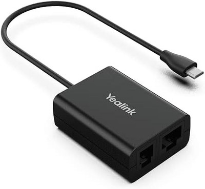 Yealink EHS60 Headset Adapter, for Cisco/Avaya/Poly/Grandstream Desk Phone