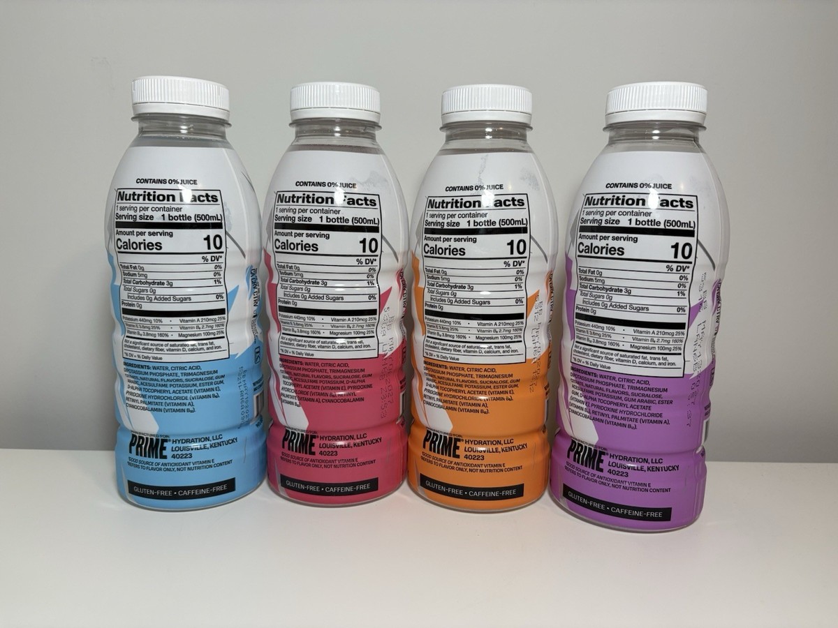 【新品未開封】THE POWERFUL HYDRATION COLLECTION Sealed Prime Hydration Zero Berry Cherry Orange Grape Ice 2026