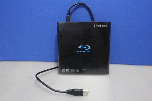 Samsung SE-506BB/TSBD Slim Portable USB Blu-ray Reader/Writer w/ USB Data Cable