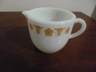 Vintage Pyrex Butterfly Gold Creamer Only