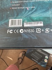 iCON Nova Studio Condenser Microphone w/ Shock Mount New Open Box