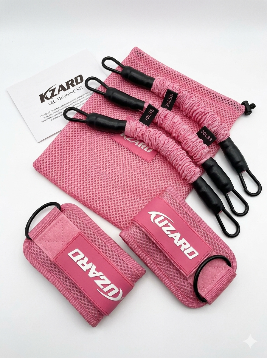Ankle Resistance Bands Cuffs Leg Glutes Workout