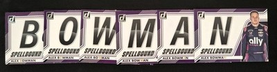 2026 Donruss Racing Full Set Alex Bowman Spellbound