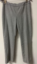 Carlisle Collection Women  s SIZE 8 Houndstooth Pants Stretch Lined Wool/Poly