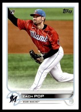 2022 Topps Zach Pop Rookie Miami Marlins #108