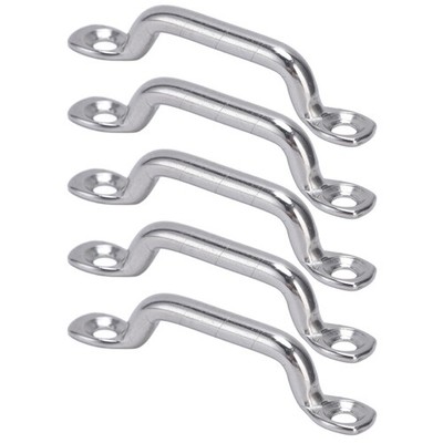 10Pcs Boat Top Pad Eye Deck Loop-Tie Down 316 Edelstahl Set Kit Zur Befestigung.
